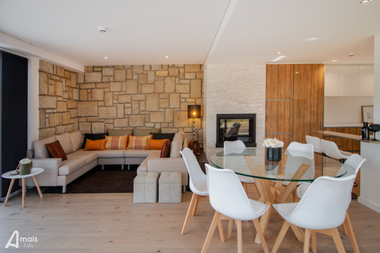 Amais Ofir sala jantar e estar